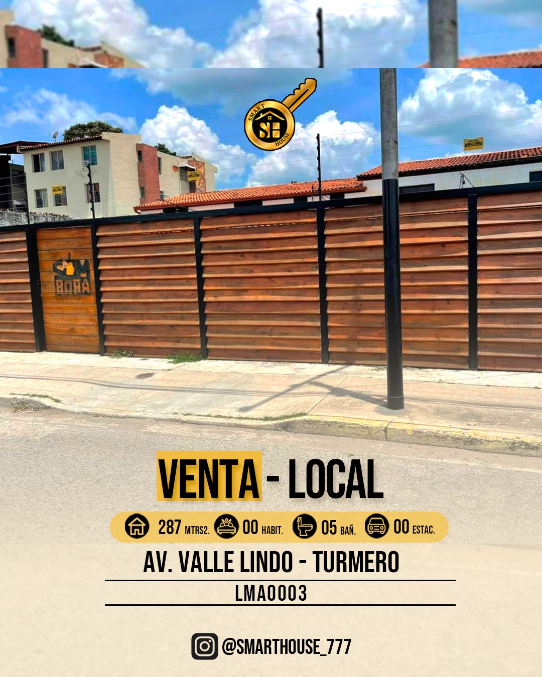 LOCAL COMERCIAL EN VENTA TURMERO 