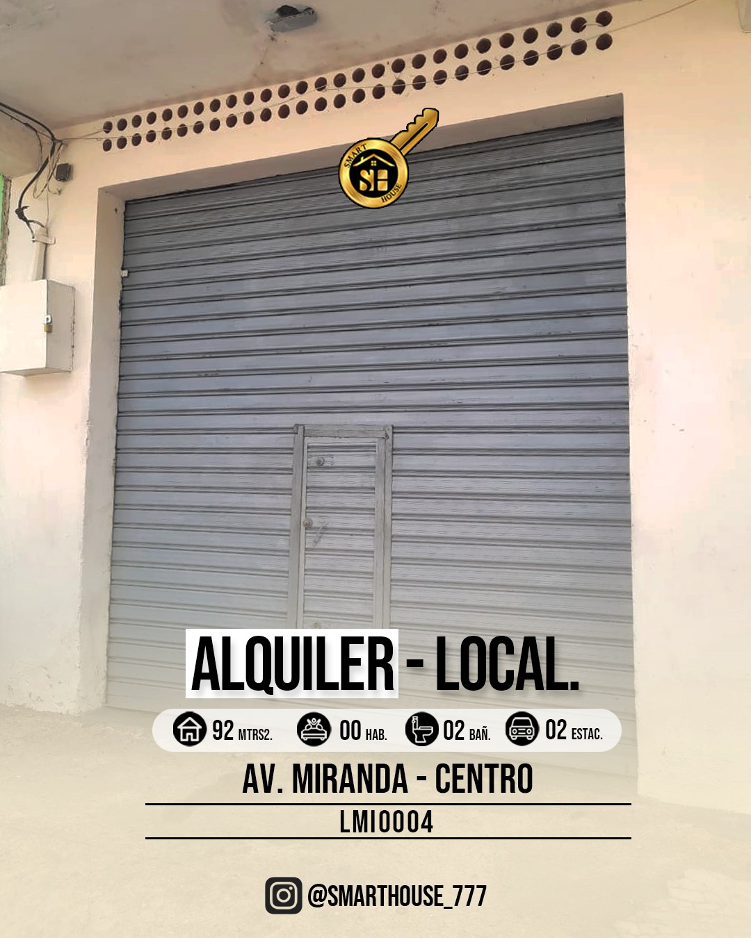 LOCAL VENTA  AV. MIRANDA CENTRO