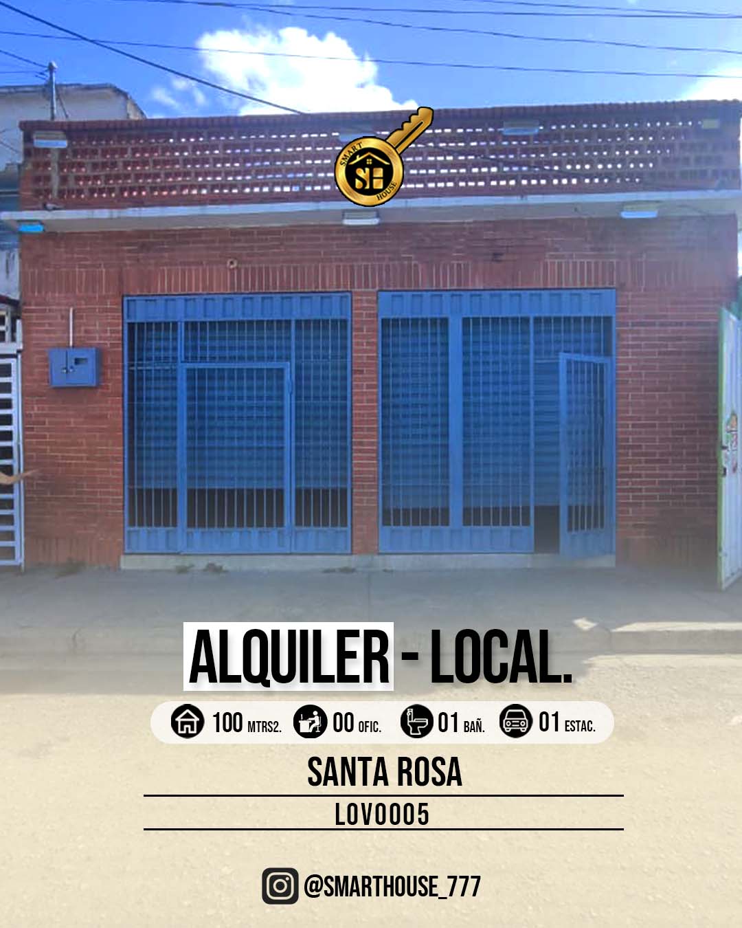 LOCAL COMERCIAL ALQUILER SANTA ROSA 