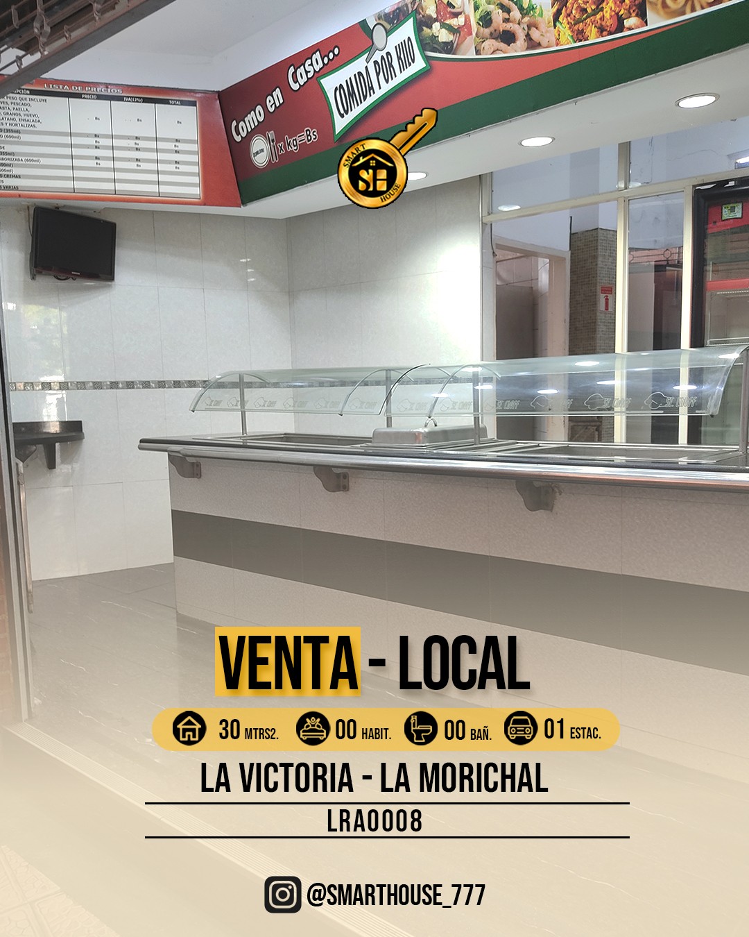 LOCAL VENTA C.C. CIUDAD MORICHAL - LA VICTORIA