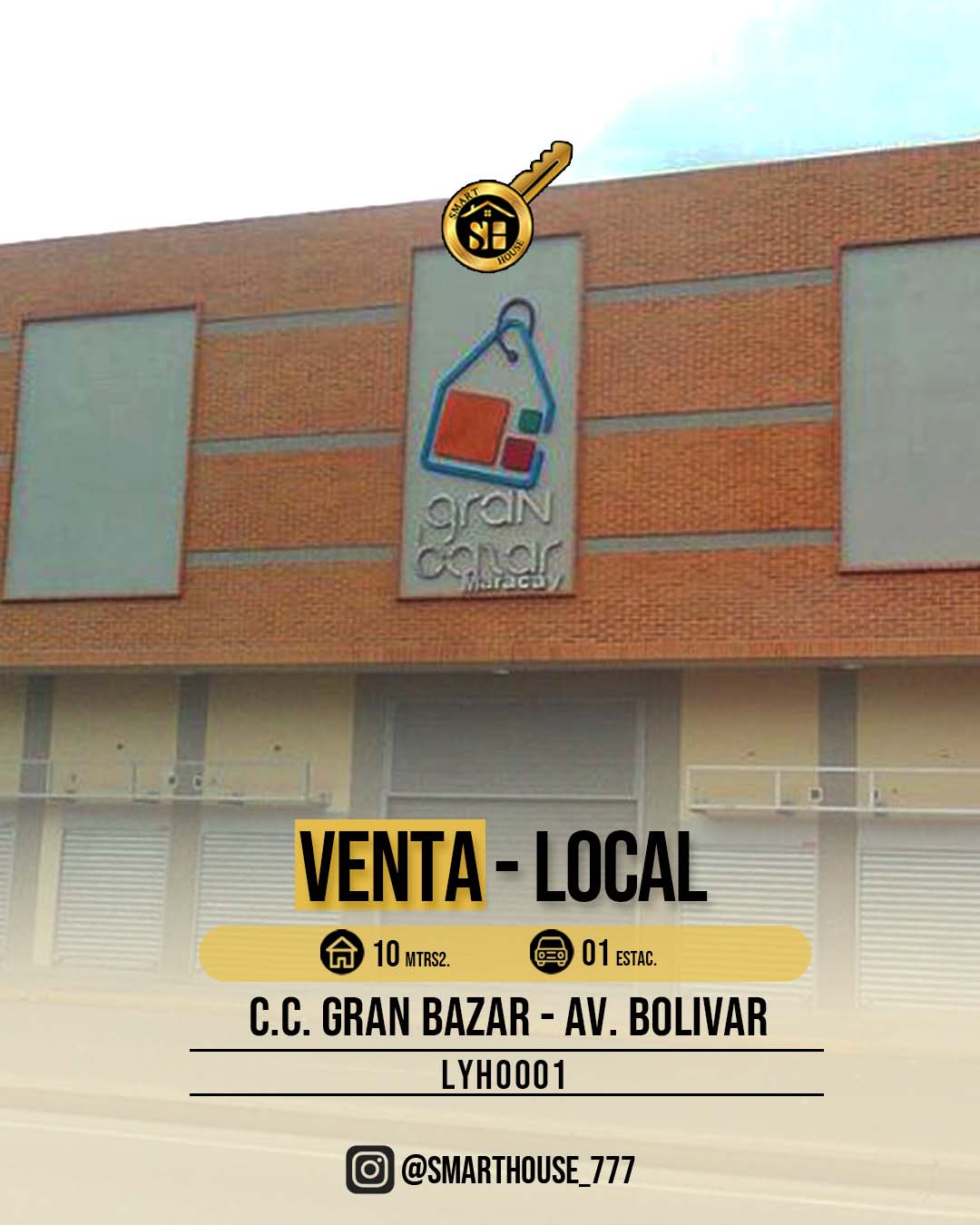 VENTA DE LOCAL EN CC GRAN BAZAR 