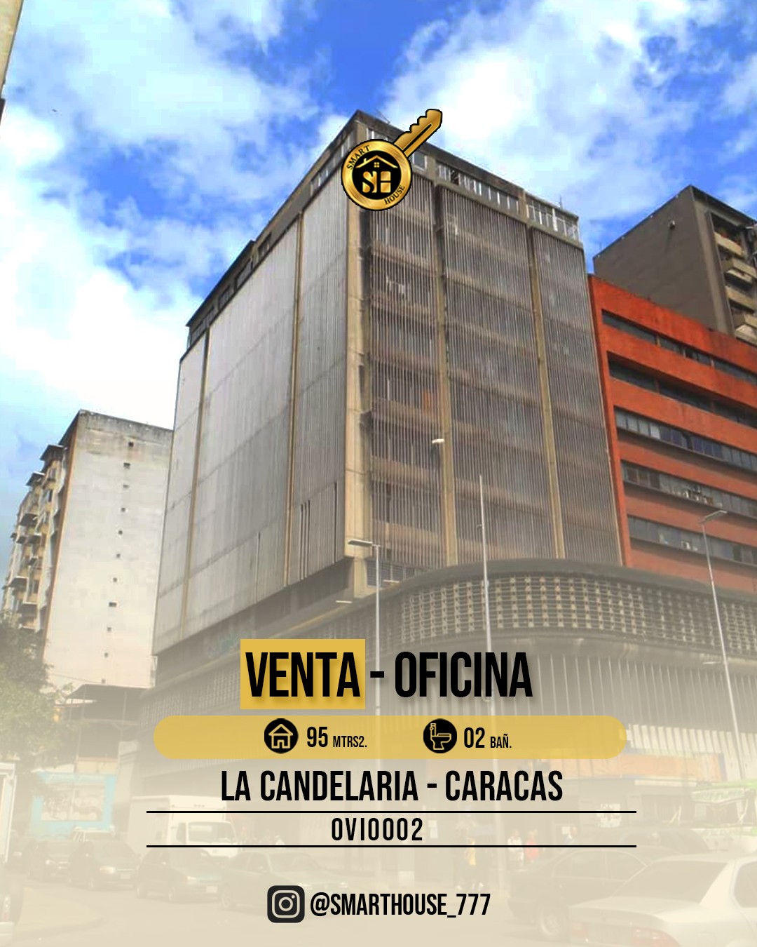 OFICINA EN VENTA LA CANDELARIA DISTRITO CAPITAL