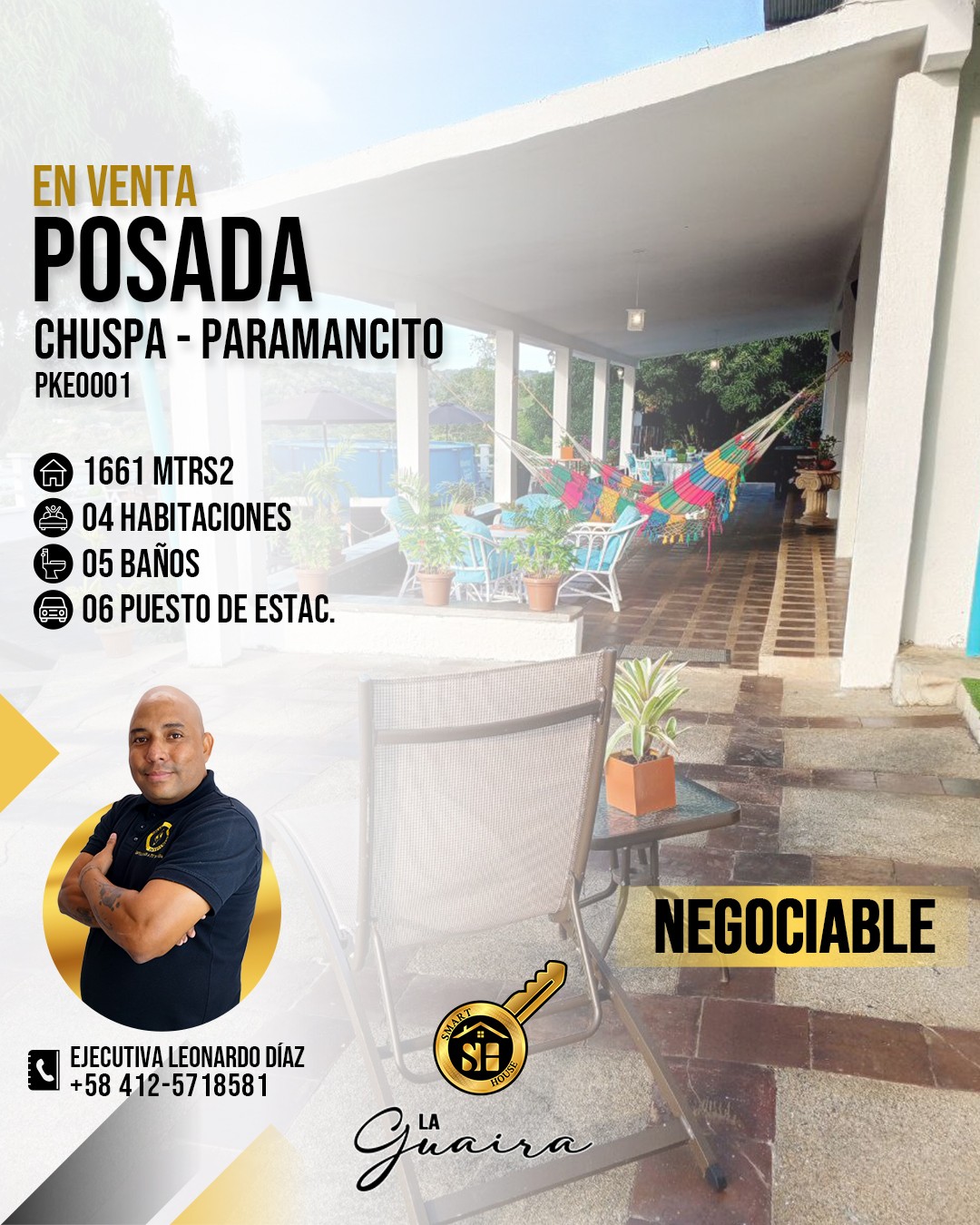 POSADA VENTA CHUSPA - PARAMANCITO - LA GUAIRA