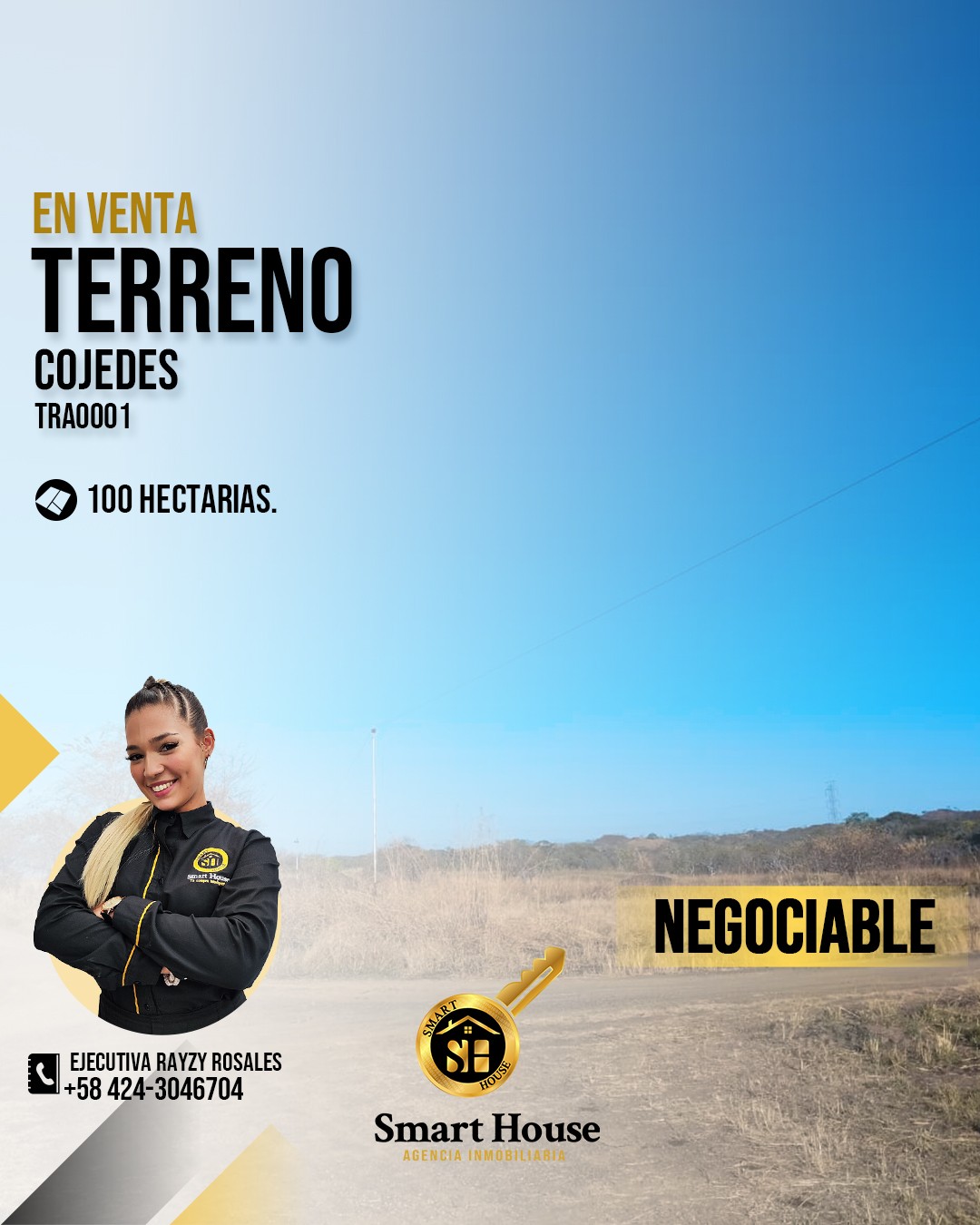 TERRENO VENTA EDO. COJEDES